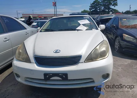 2005 Lexus Es 330 z USA, uszkodzony, nr VIN JTHBA30G755060984
